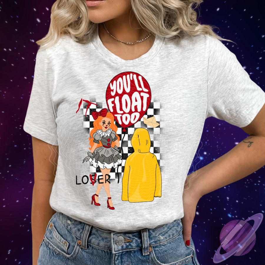 PREORDER Custom Graphic Tops Float Lover ETA 3 4 Weeks T Shirts