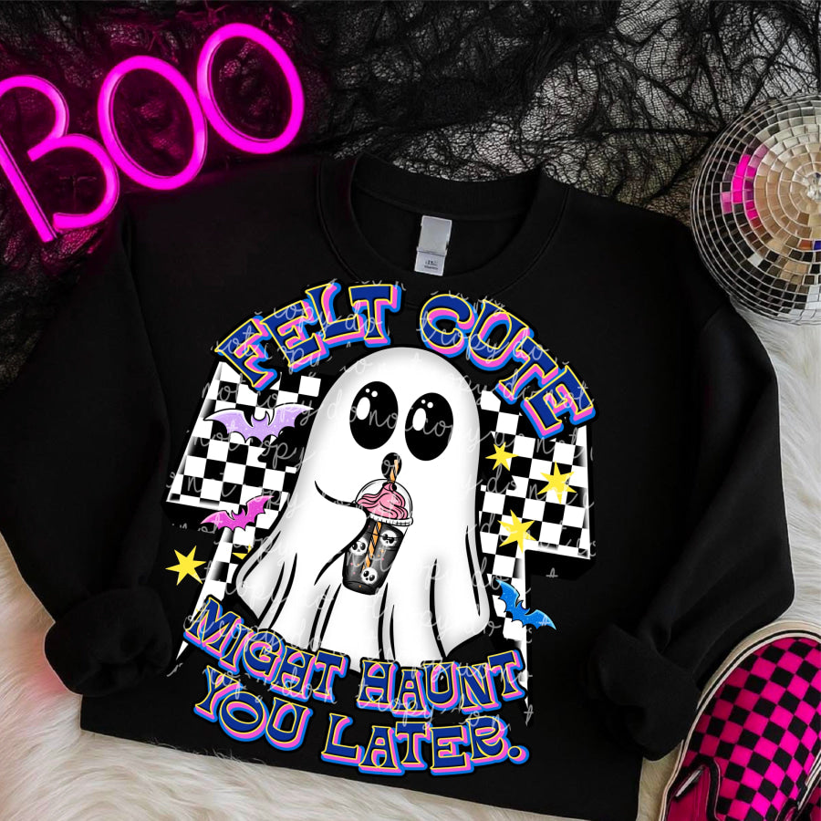 PREORDER Custom Graphic Tops - Haunt You - ETA 3-4 Weeks T Shirts