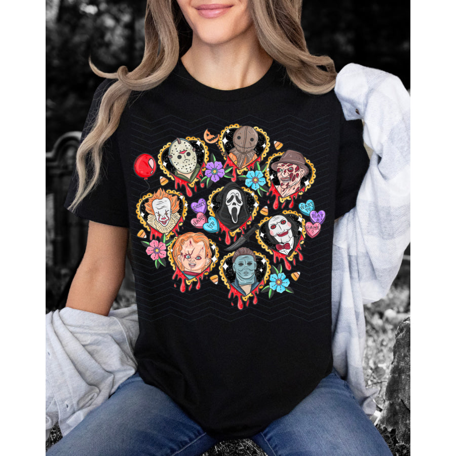 PREORDER Custom Graphic Tops - Horror Tat - Closes 2 Jul - ETA mid Oct 2025 T Shirts