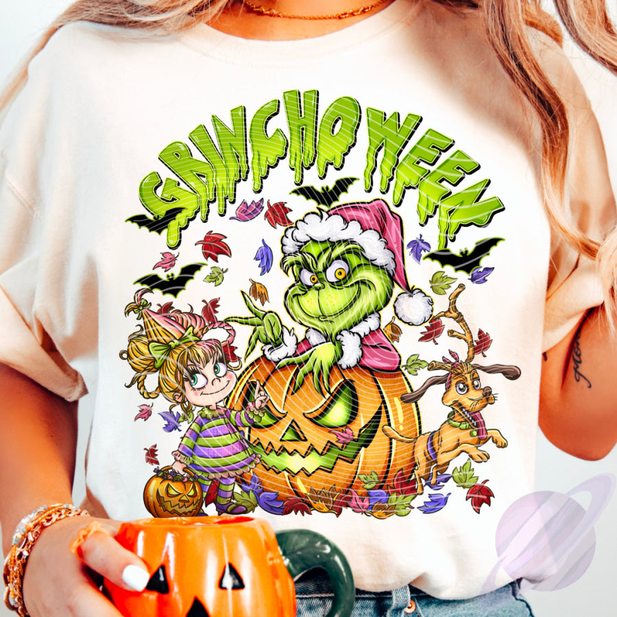 PREORDER Custom Graphic Tops - Mean Halloween 1 - Closes 4 Jul - ETA mid Oct 2025 T Shirts