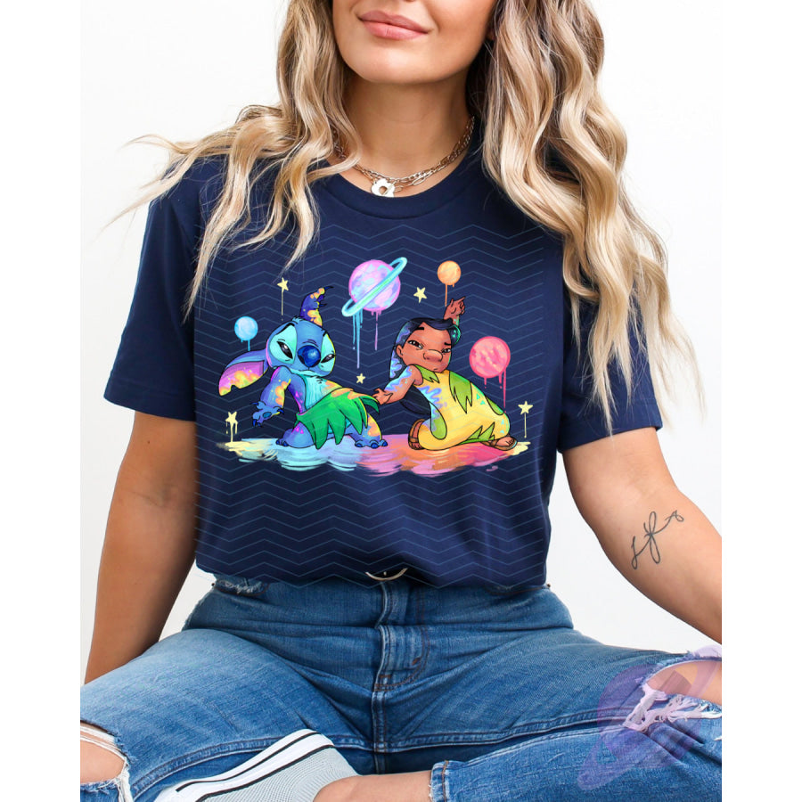 PREORDER Custom Graphic Tops - Ohana Forever - Closes 25 Jun - ETA late Sep 2025 T Shirts