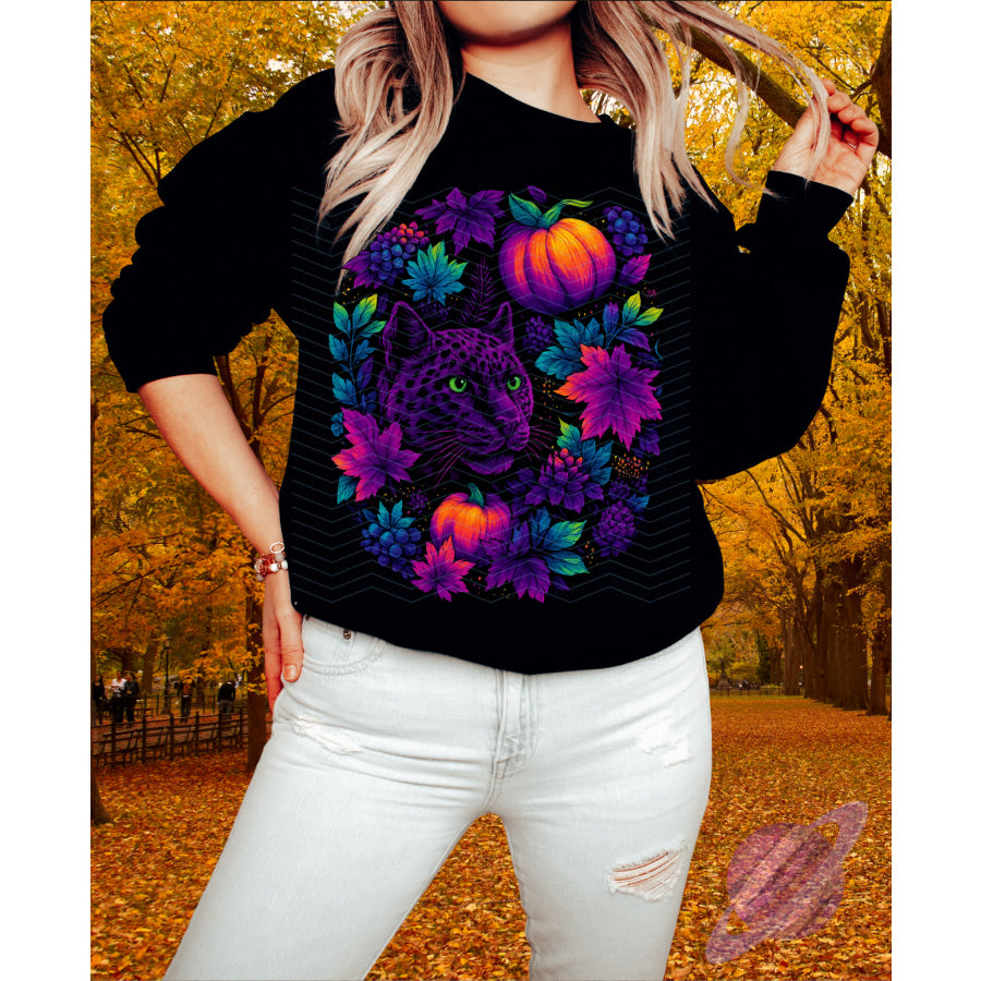 PREORDER Custom Graphic Tops - Pumpkin Kitty - ETA 3-4 Weeks T Shirts
