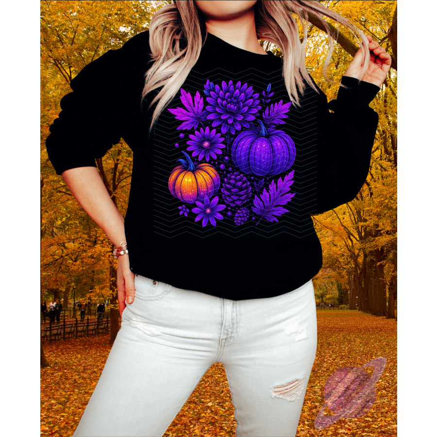 PREORDER Custom Graphic Tops - Pumpkin Leaf - ETA 3-4 Weeks T Shirts