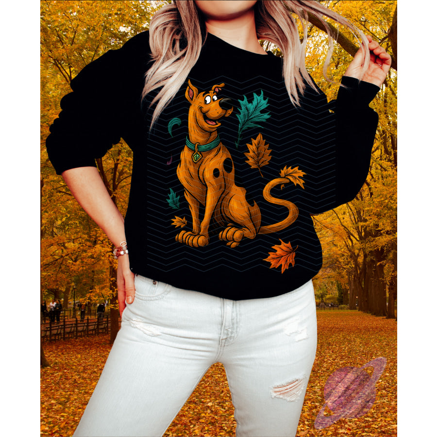 PREORDER Custom Graphic Tops - Pumpkin Scoob - ETA 3-4 Weeks T Shirts