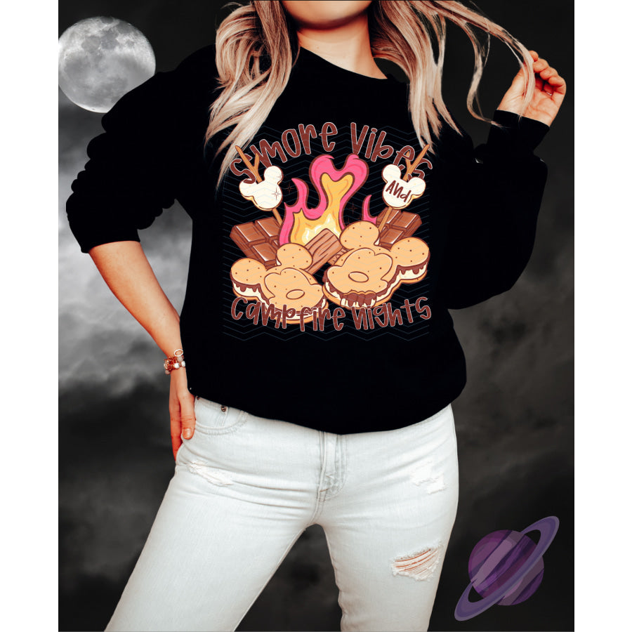 PREORDER Custom Graphic Tops - Smores Ears - ETA 3-4 Weeks T Shirts