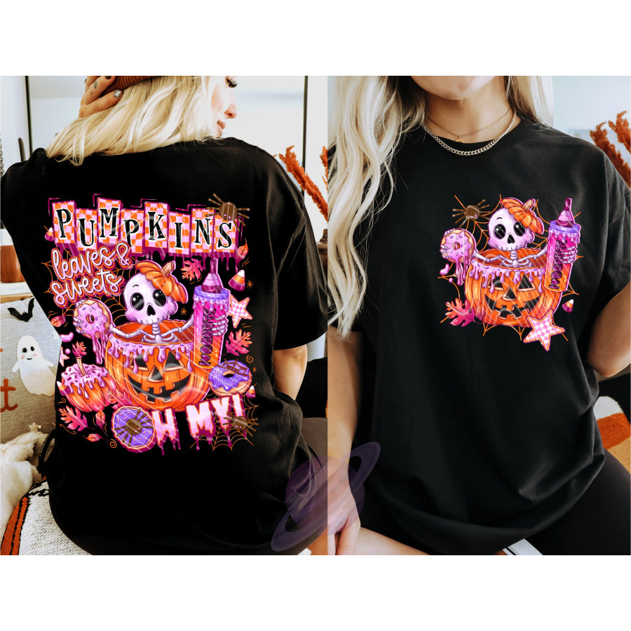 PREORDER Custom Graphic Tops - Spooky Donuts - Closes 4 Jul - ETA mid Oct 2025 T Shirts