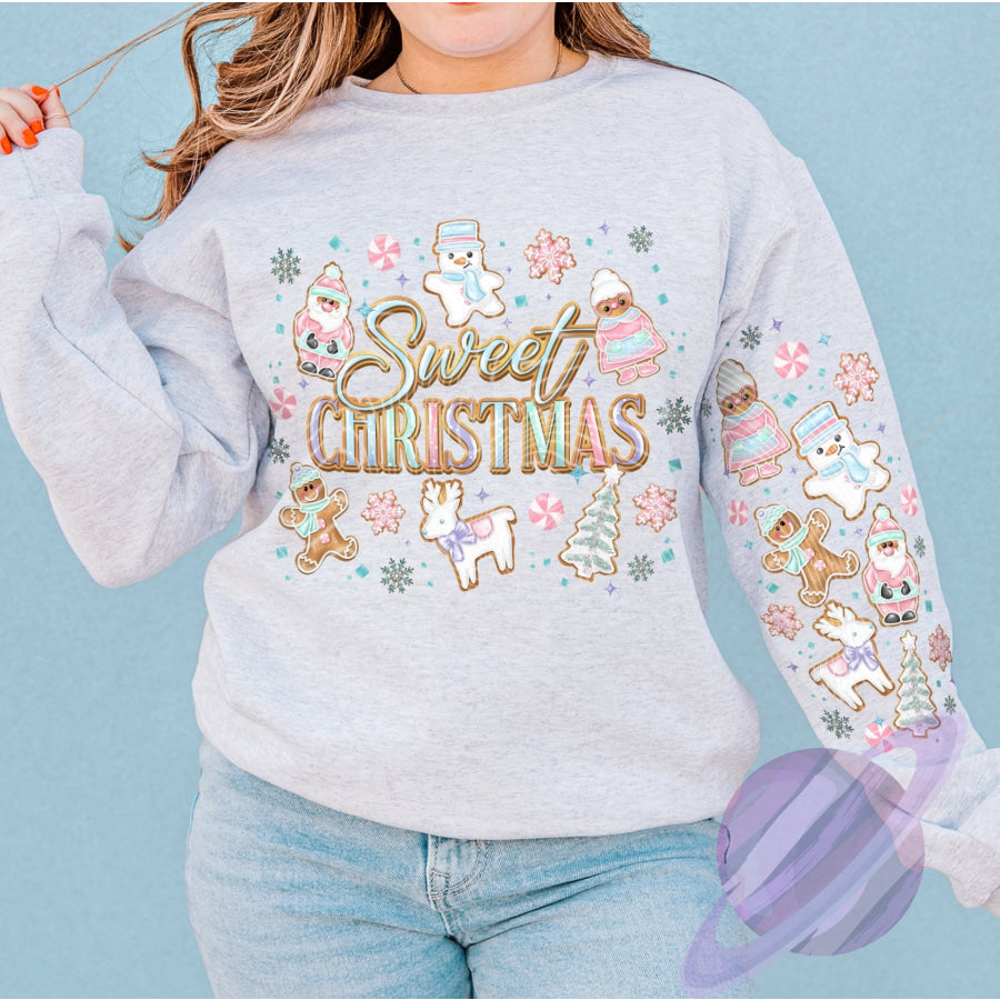 PREORDER Custom Graphic Tops - Sweet Christmas - ETA 3-4 Weeks T Shirts