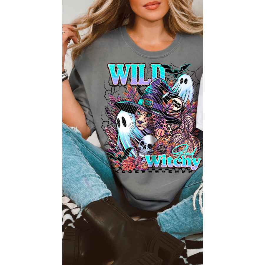 PREORDER Custom Graphic Tops - Wild Witchy 1 - Closes 4 Jul - ETA mid Oct 2025 T Shirts