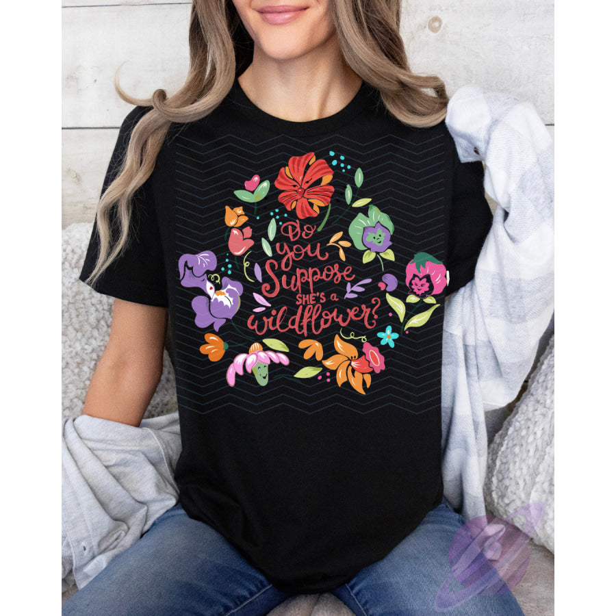 PREORDER Custom Graphic Tops - Wildflowers - Closes 22 Jan - ETA late Apr 2025 T Shirts