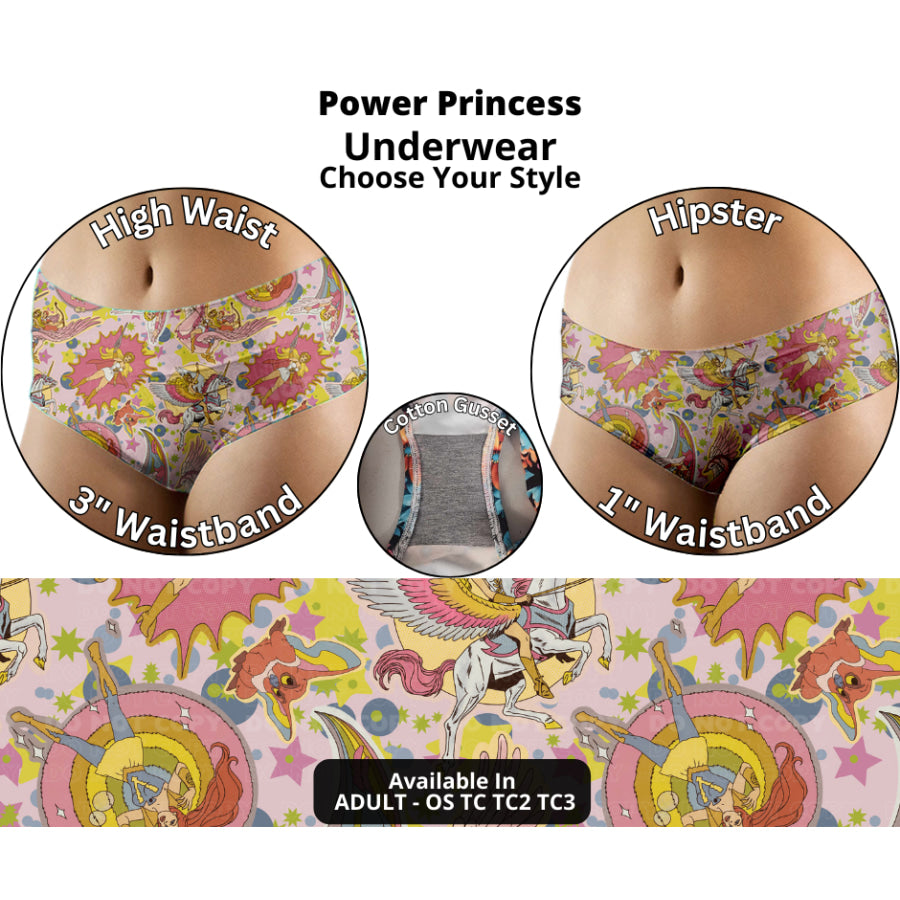 Preorder Custom High Waist Panties - Size OS - Closes 9 Oct - ETA late Dec 2024 Underwear