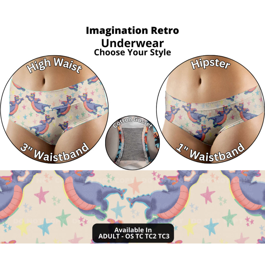 Preorder Custom High Waist Panties - Size OS - Closes 9 Oct - ETA late Dec 2024 Underwear