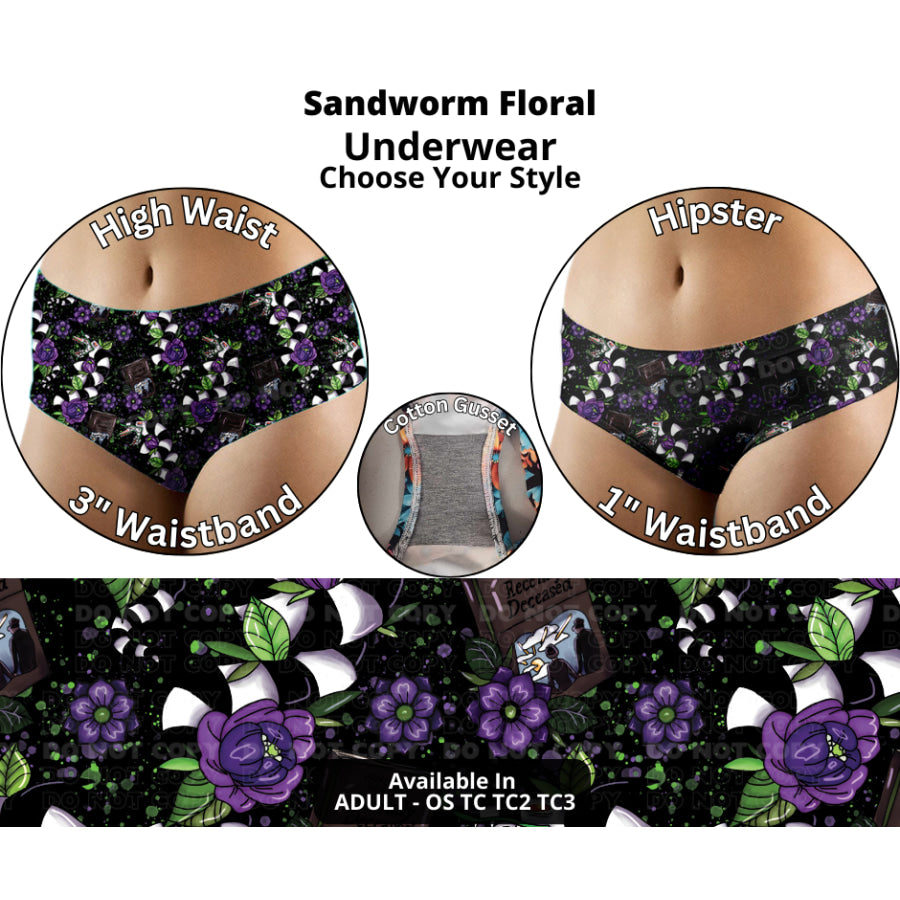 Preorder Custom High Waist Panties - Size OS - Closes 9 Oct - ETA late Dec 2024 Underwear