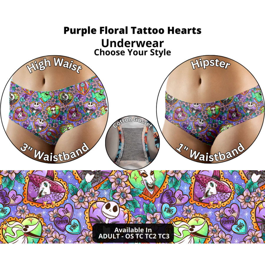 Preorder Custom High Waist Panties - Size OS - Closes 9 Oct - ETA late Dec 2024 Underwear