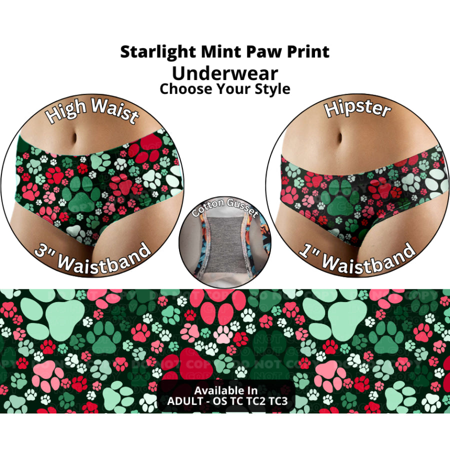 Preorder Custom High Waist Panties - Size OS - Closes 9 Oct - ETA late Dec 2024 Underwear