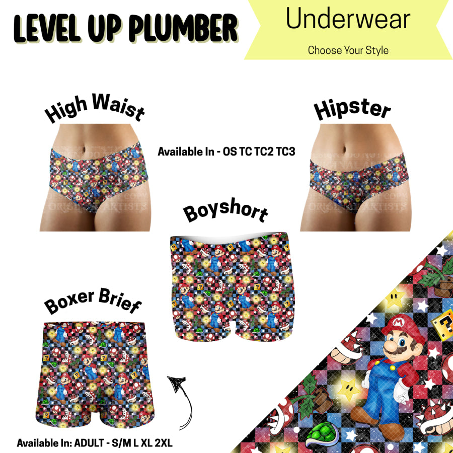 Preorder Custom HIGH WAIST Panties - Size TC3 - Closes 14 May - ETA early Sep 2025 Underwear