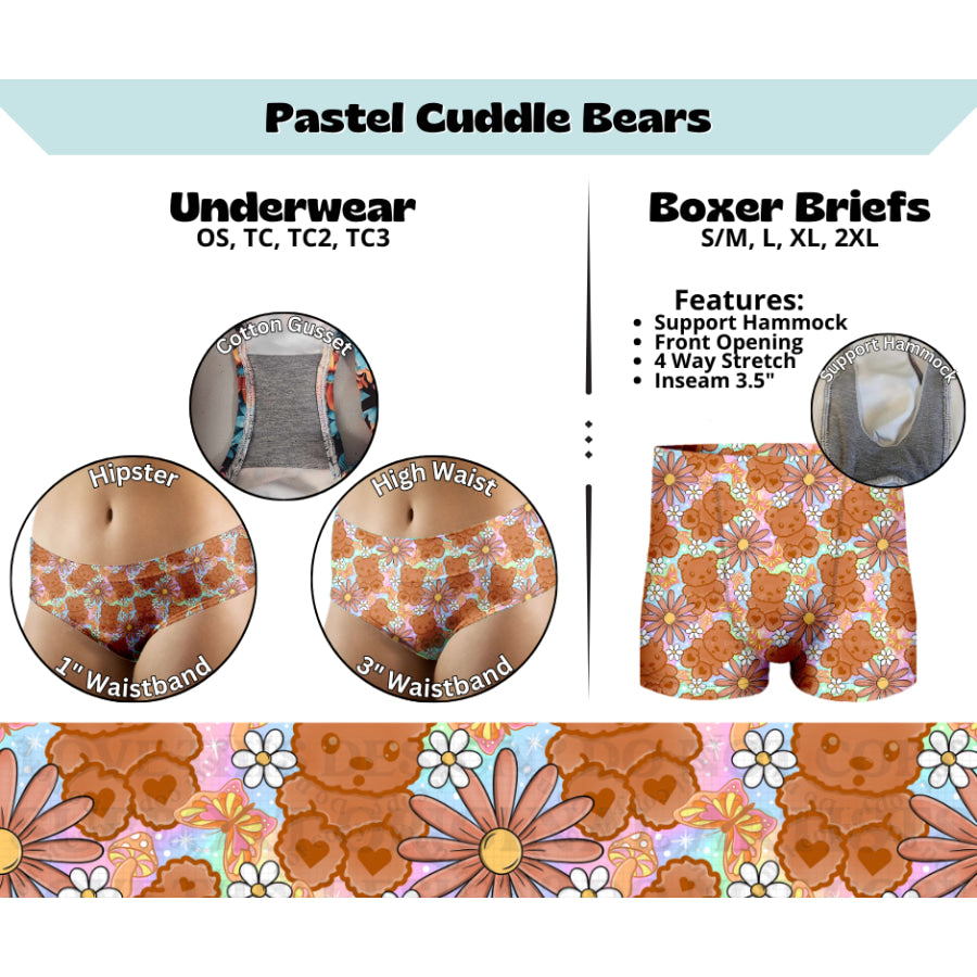 Preorder Custom HIPSTER Panties - Size TC - Closes 13 Mar - ETA late Jun 2025 Underwear