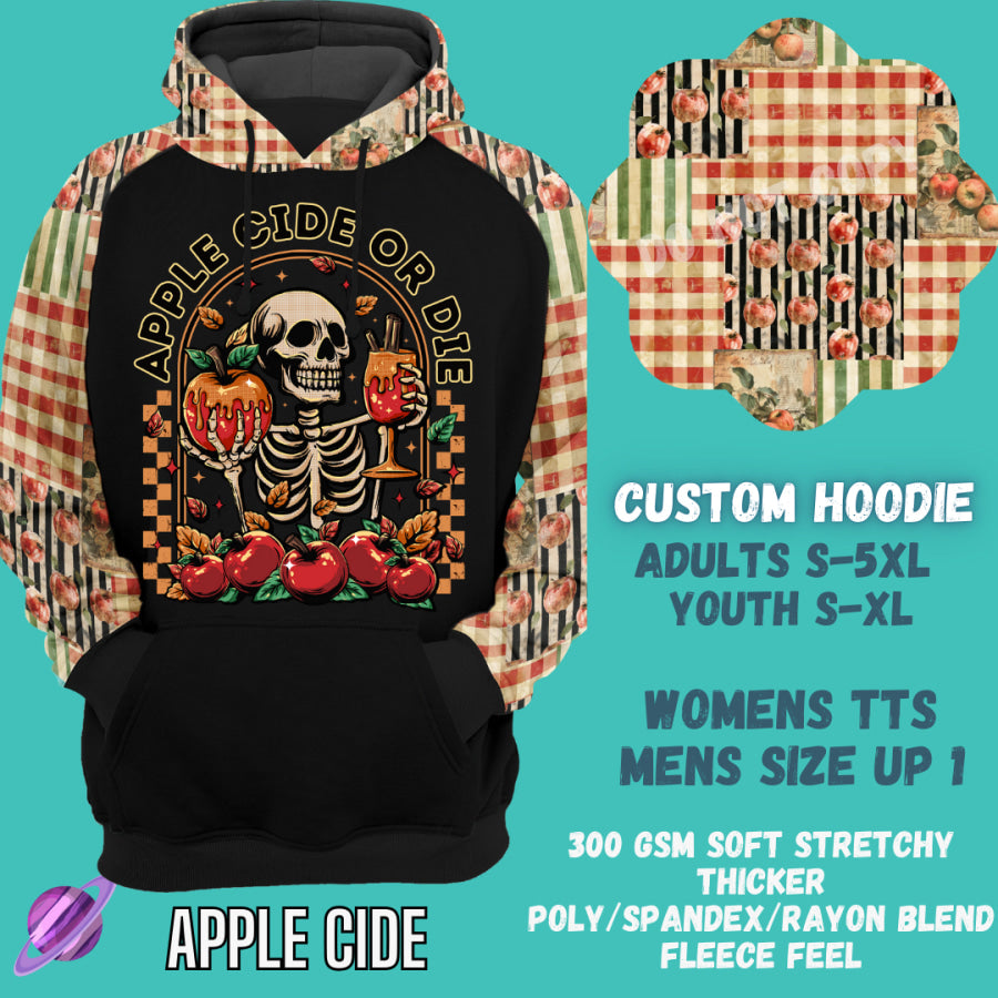 Preorder Custom Hoodie - Apple Cide - Closes 29 Sep - ETA late Dec 2024 Hoodies