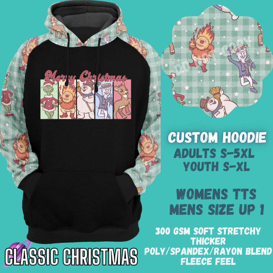 Preorder Custom Hoodie - Classic Christmas - Closes 29 Sep - ETA late Dec 2024 Hoodies