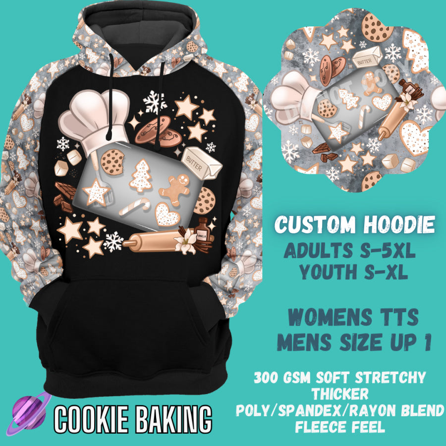 Preorder Custom Hoodie - Cookie Baking - Closes 29 Sep - ETA late Dec 2024 Hoodies