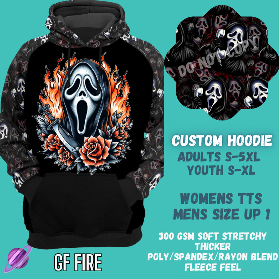 Preorder Custom Hoodie - GF Fire - Closes 29 Sep - ETA late Dec 2024 Hoodies