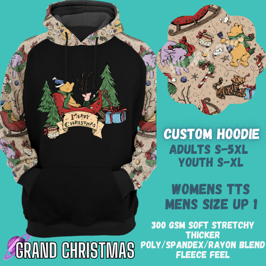 Preorder Custom Hoodie - Grand Christmas - Closes 29 Sep - ETA late Dec 2024 Hoodies