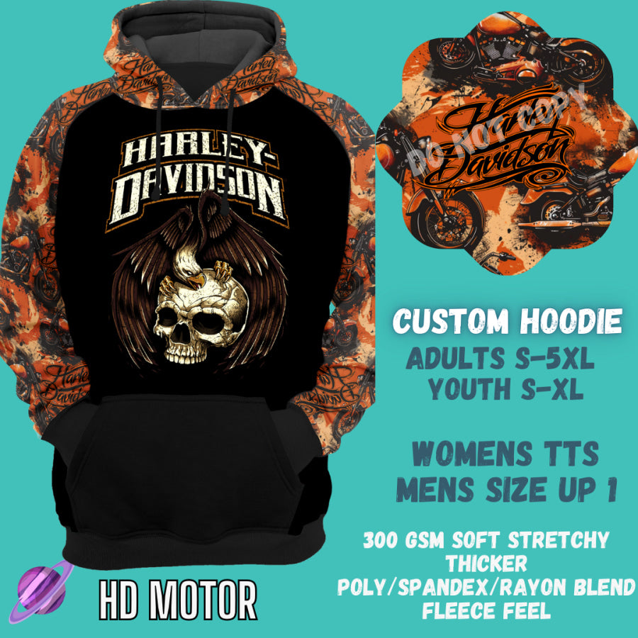 Preorder Custom Hoodie - HD Motor - Closes 29 Sep - ETA late Dec 2024 Hoodies