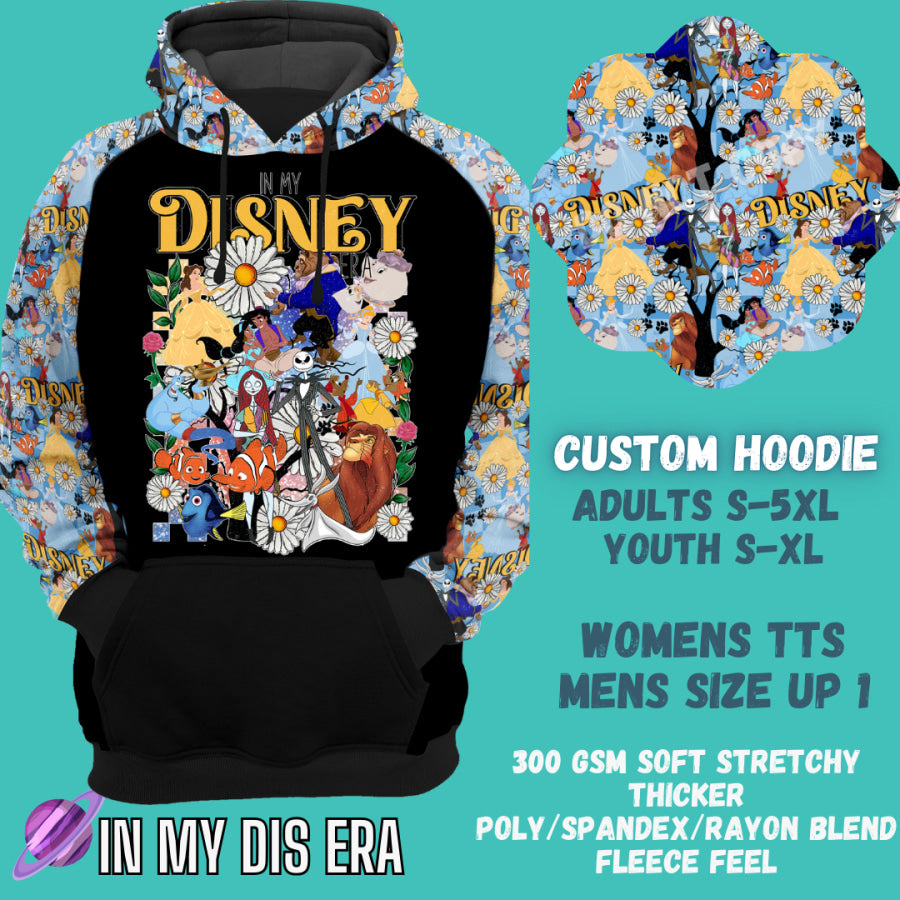 Preorder Custom Hoodie - In My Dis Era - Closes 29 Sep - ETA late Dec 2024 Hoodies