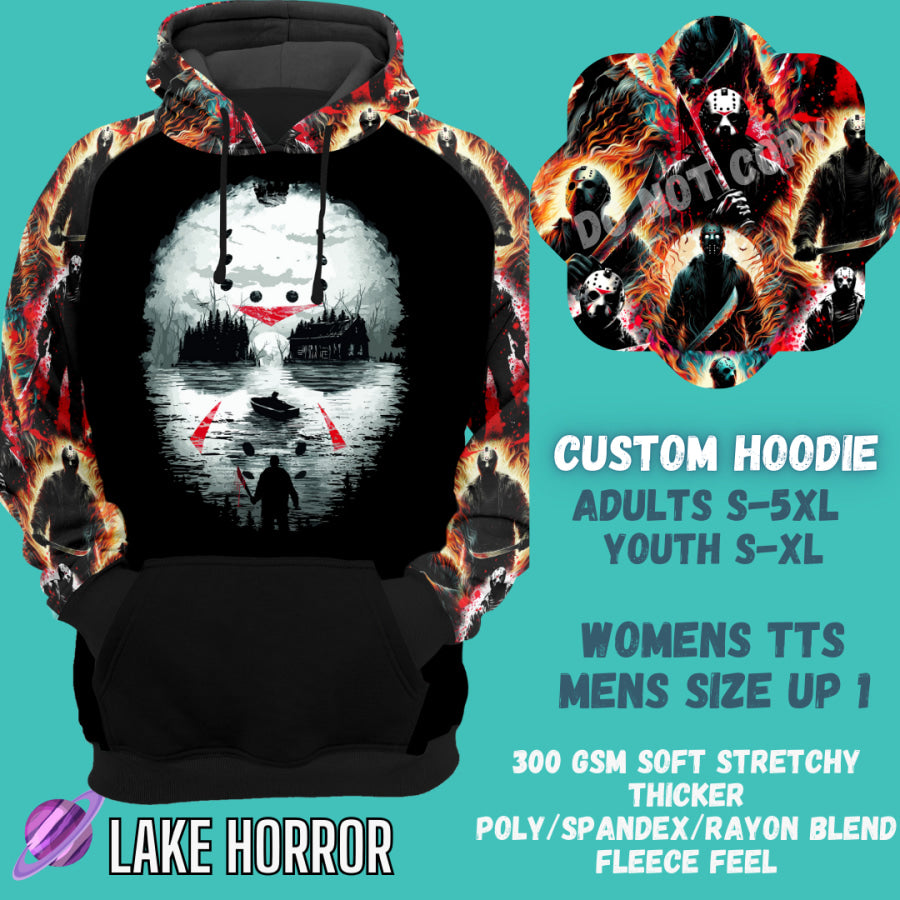 Preorder Custom Hoodie - Lake Horror - Closes 29 Sep - ETA late Dec 2024 Hoodies