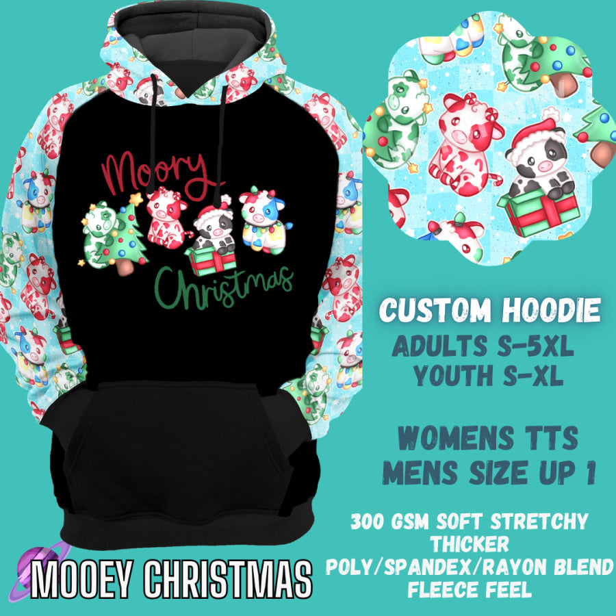 Preorder Custom Hoodie - Mooey Christmas - Closes 29 Sep - ETA late Dec 2024 Hoodies