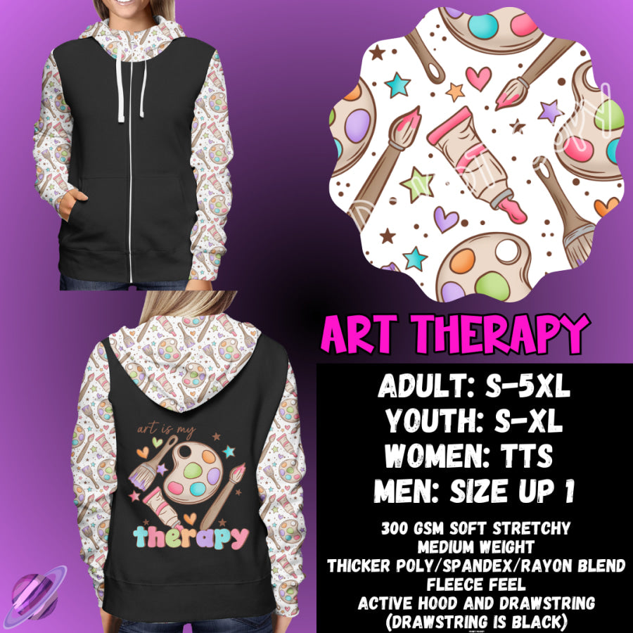 PREORDER Custom Hoodie Outfits - Art Therapy - Closes 28 Jan - ETA early May 2025 Leggings