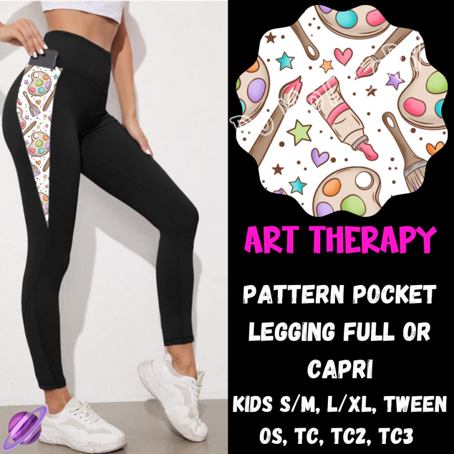 PREORDER Custom Hoodie Outfits - Art Therapy - Closes 28 Jan - ETA early May 2025 Leggings