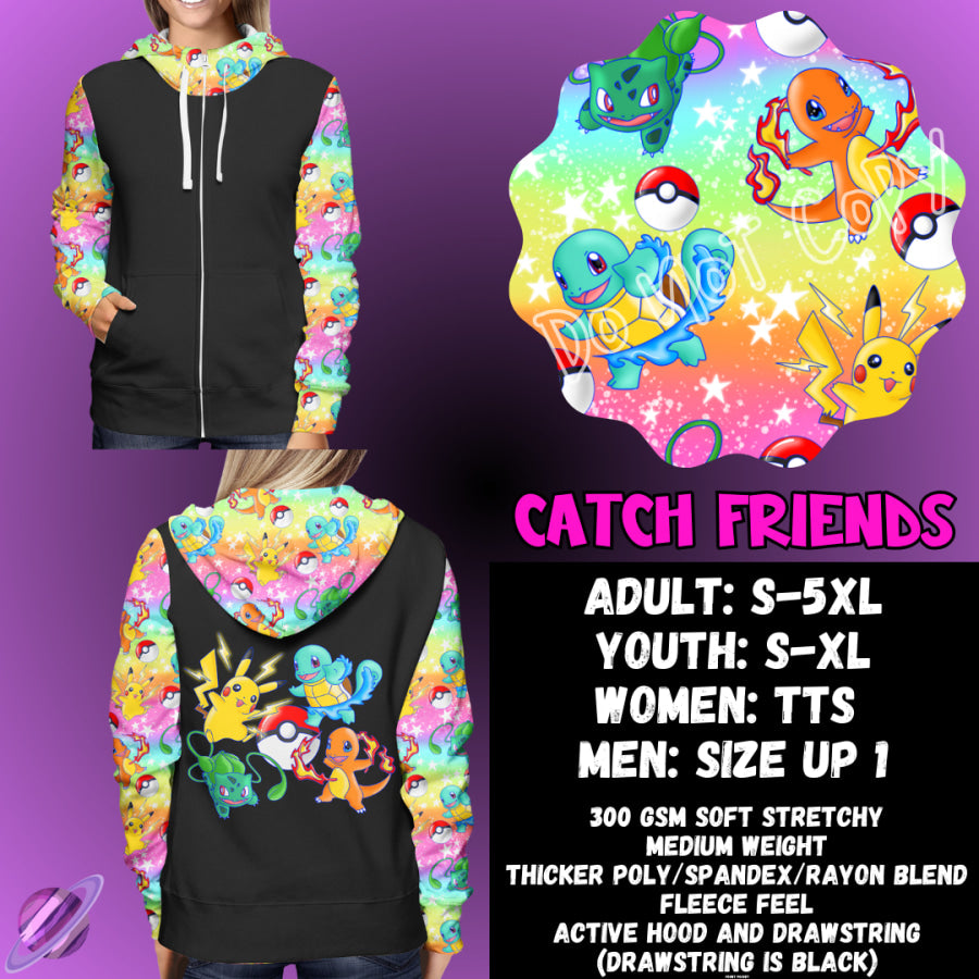 PREORDER Custom Hoodie Outfits - Catch Friends - Closes 28 Jan - ETA early May 2025 Leggings