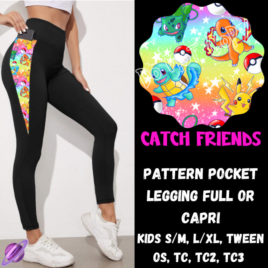 PREORDER Custom Hoodie Outfits - Catch Friends - Closes 28 Jan - ETA early May 2025 Leggings