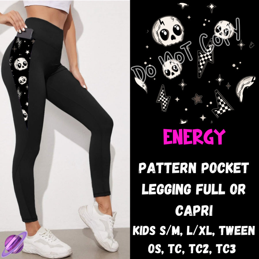 PREORDER Custom Hoodie Outfits - Energy - Closes 28 Jan - ETA early May 2025 Leggings