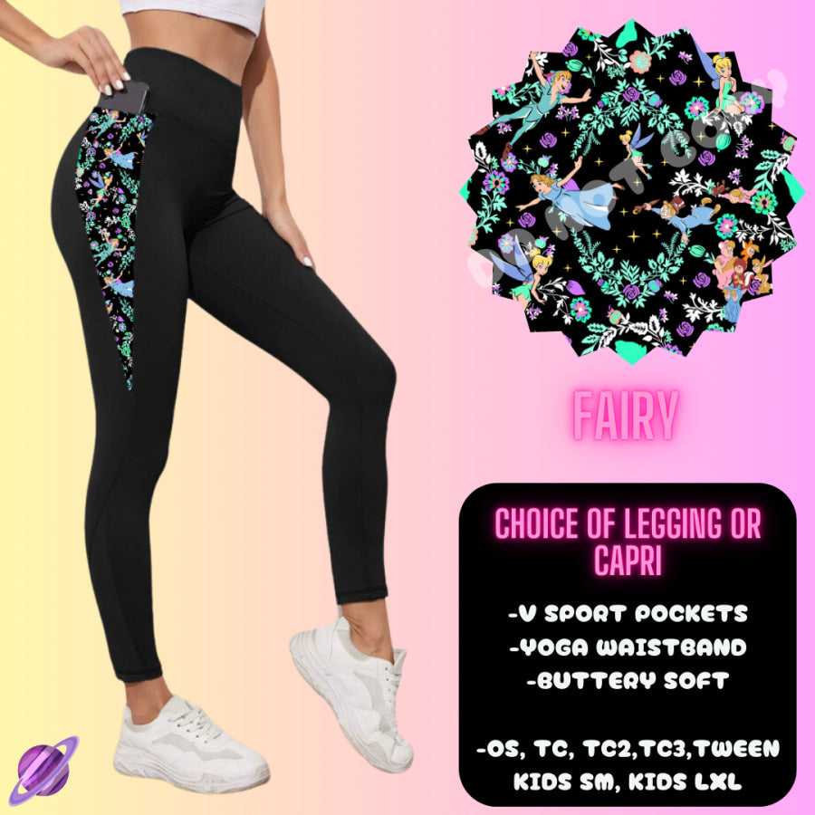 PREORDER Custom Hoodie Outfits - Fairy - Closes 12 Jan - ETA late Apr 2025 Leggings