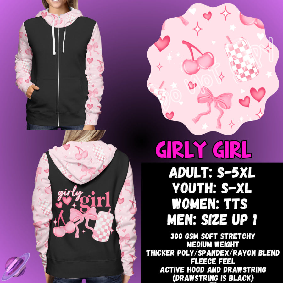 PREORDER Custom Hoodie Outfits - Girly Girl - Closes 28 Jan - ETA early May 2025 Leggings