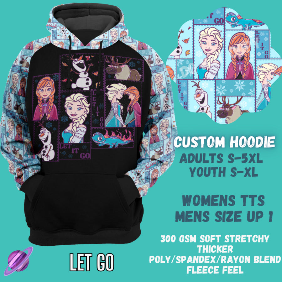 PREORDER Custom Hoodie Outfits - Let Go - Closes 12 Jan - ETA late Apr 2025 Leggings