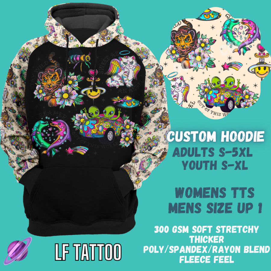 PREORDER Custom Hoodie Outfits - LF Tattoo - Closes 12 Jan - ETA late Apr 2025 Leggings