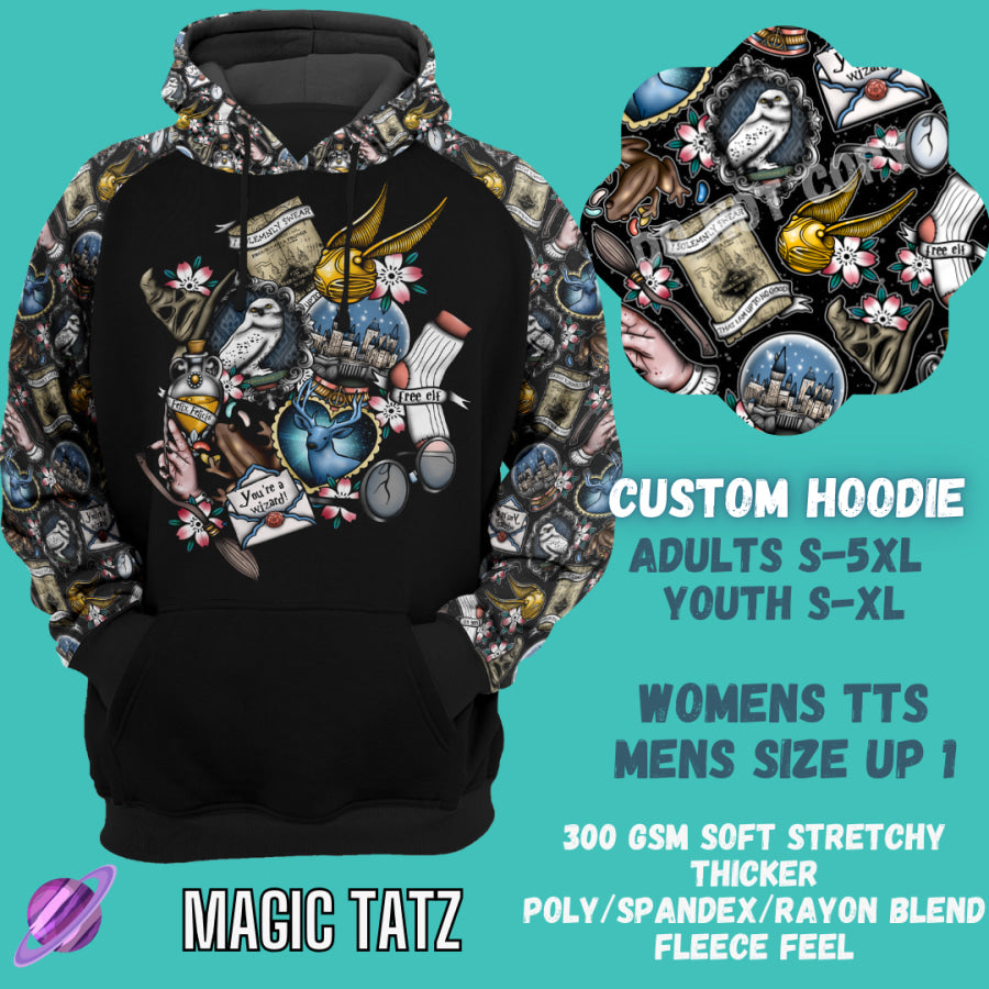 PREORDER Custom Hoodie Outfits - Magic Tatz - Closes 12 Jan - ETA late Apr 2025 Leggings