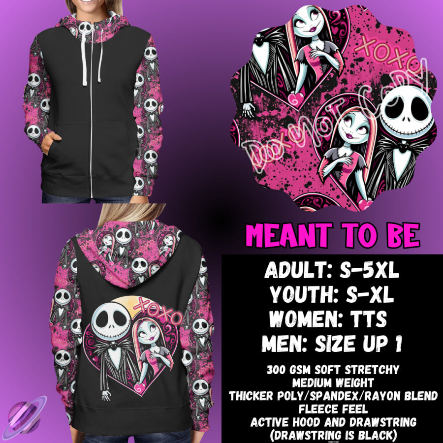 PREORDER Custom Hoodie Outfits - Meant To Be - Closes 28 Jan - ETA early May 2025 Leggings