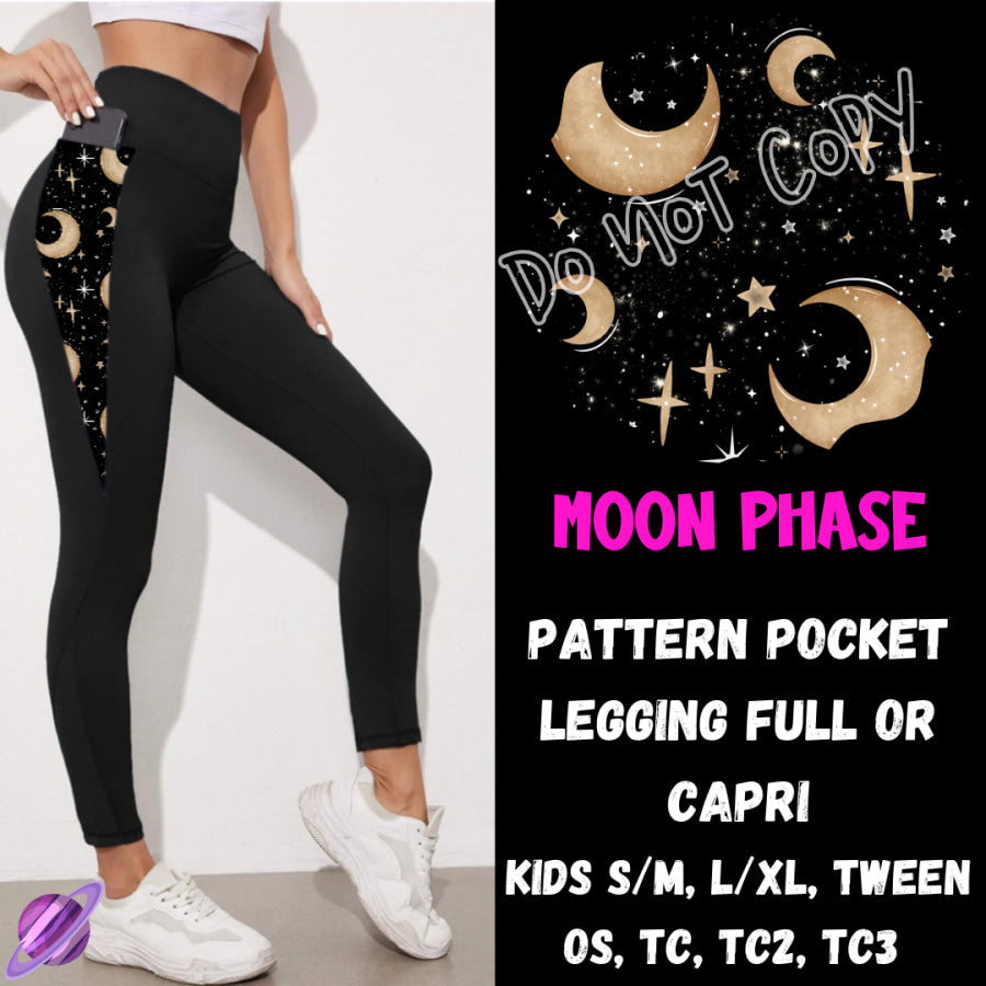 PREORDER Custom Hoodie Outfits - Moon Phase - Closes 28 Jan - ETA early May 2025 Leggings