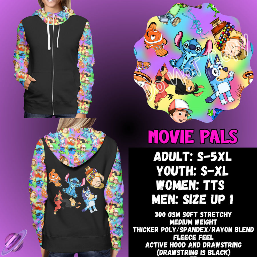 PREORDER Custom Hoodie Outfits - Movie Pals - Closes 28 Jan - ETA early May 2025 Leggings