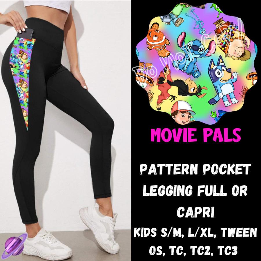 PREORDER Custom Hoodie Outfits - Movie Pals - Closes 28 Jan - ETA early May 2025 Leggings