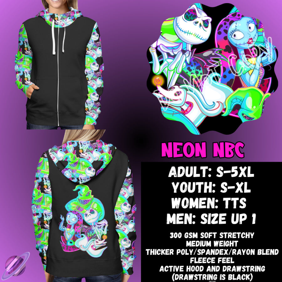 PREORDER Custom Hoodie Outfits - Neon NBC - Closes 28 Jan - ETA early May 2025 Leggings