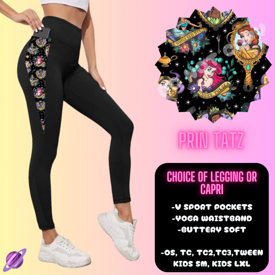 PREORDER Custom Hoodie Outfits - Prin Tatz - Closes 12 Jan - ETA late Apr 2025 Leggings