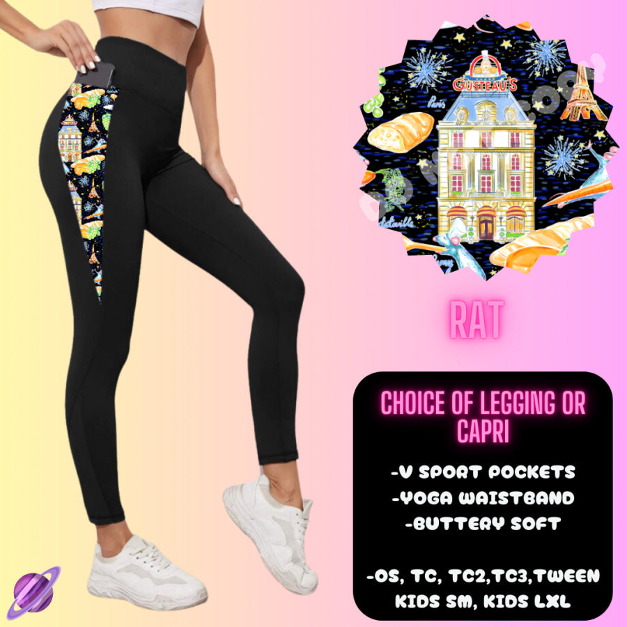 PREORDER Custom Hoodie Outfits - Rat - Closes 12 Jan - ETA late Apr 2025 Leggings