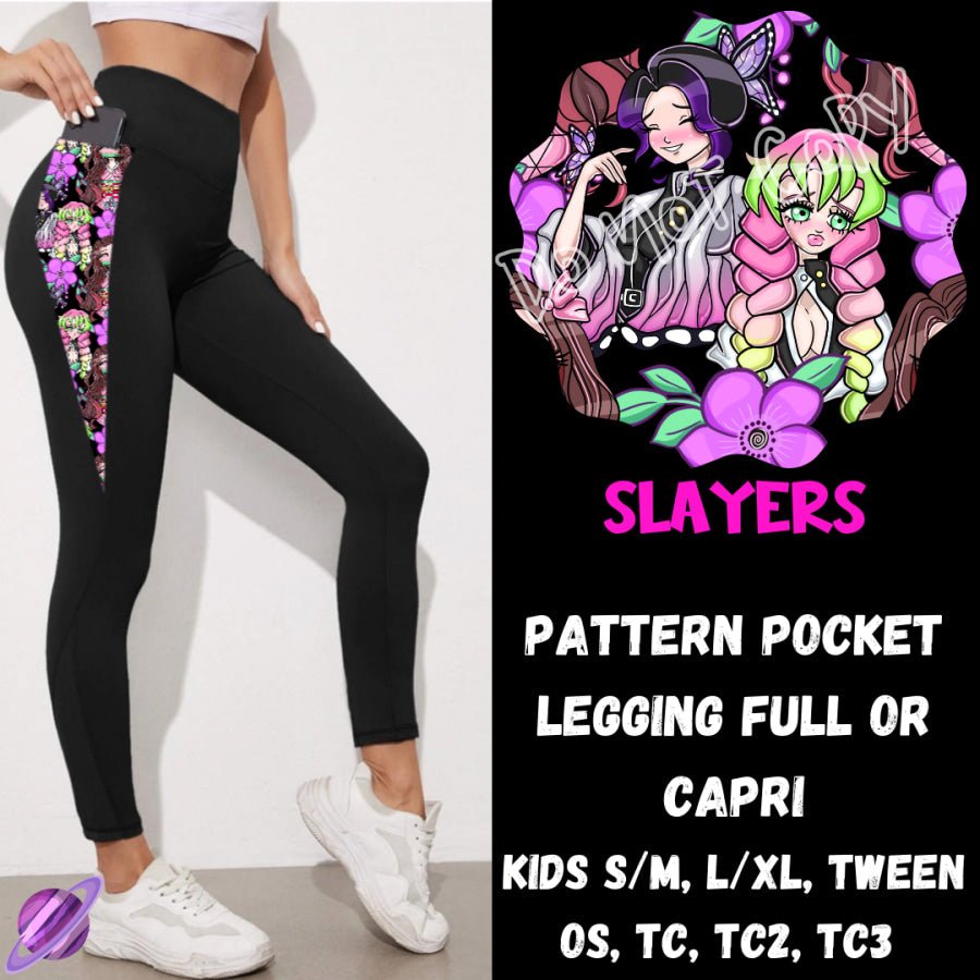 PREORDER Custom Hoodie Outfits - Slayers - Closes 28 Jan - ETA early May 2025 Leggings