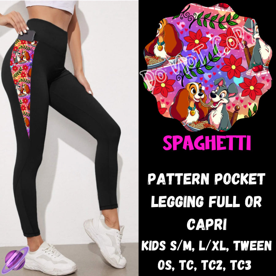 PREORDER Custom Hoodie Outfits - Spaghetti - Closes 28 Jan - ETA early May 2025 Leggings