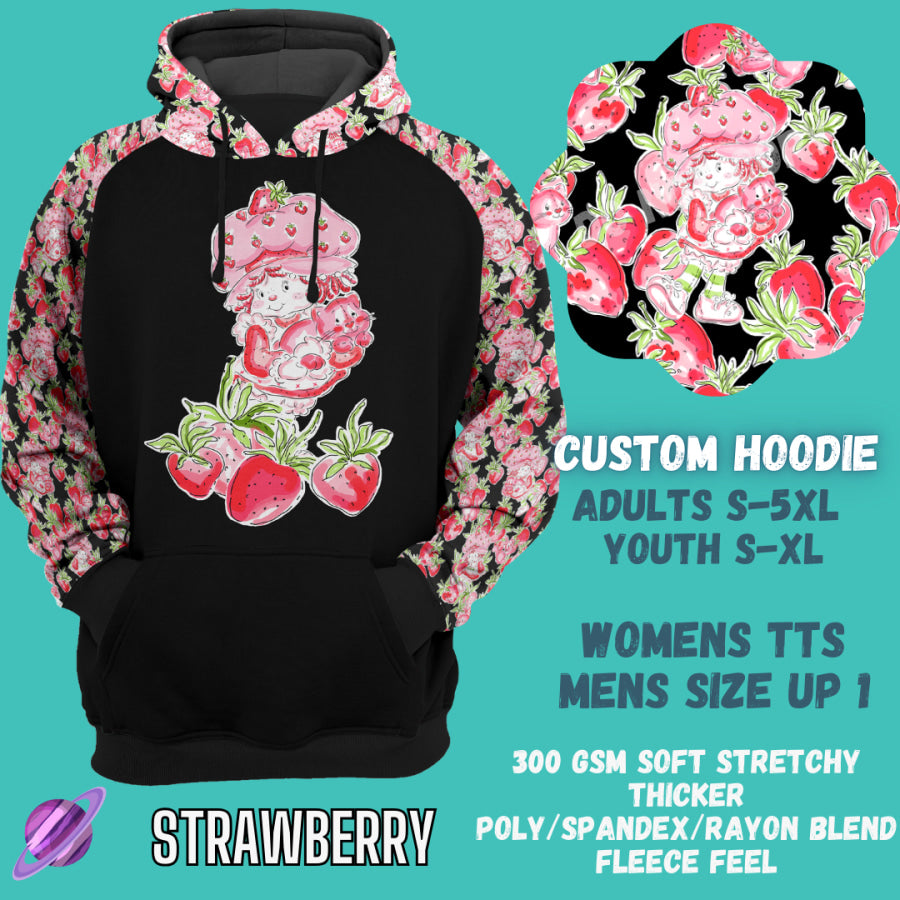 PREORDER Custom Hoodie Outfits - Strawberry - Closes 12 Jan - ETA late Apr 2025 Leggings