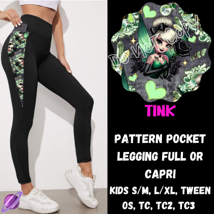 PREORDER Custom Hoodie Outfits - Tink - Closes 28 Jan - ETA early May 2025 Leggings